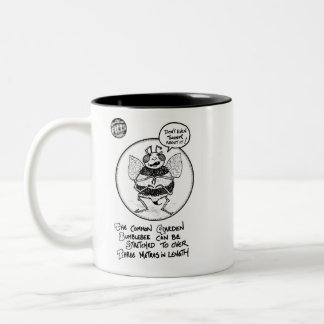 De Café Em Dois Tons FICTS "abelha que estica" a caneca do 2-Tom
