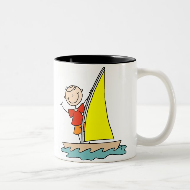 De Café Em Dois Tons Figura caneca da vara da navigação (Direita)