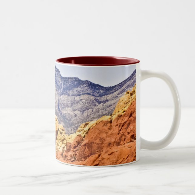De Café Em Dois Tons Fita da caneca vermelha (Direita)