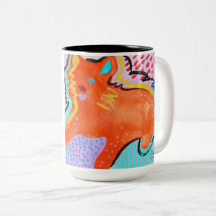De Café Em Dois Tons Grande amante do café? Esta é a caneca que você