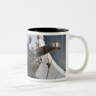 De Café Em Dois Tons Grande caneca da água quente
