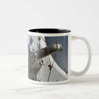 De Café Em Dois Tons Grande caneca da água quente