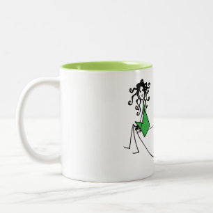 De Café Em Dois Tons Green é Bom: Green – Caneca que Loreen Ama