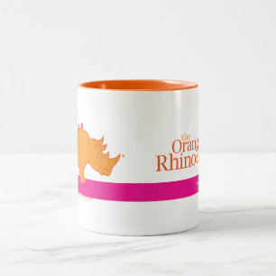 De Café Em Dois Tons Grito menos + L.O.V.E. Mais caneca