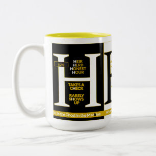 De Café Em Dois Tons H O Fantasma na Máquina – Caneca Alfa Sity