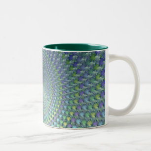 De Café Em Dois Tons Headhurts - caneca do Fractal