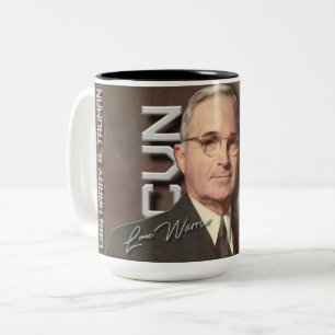 DE CAFÉ EM DOIS TONS HOMÓNIMO DA CANECA CVN-75 USS HARRY S. TRUMAN
