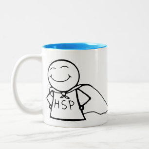 De Café Em Dois Tons "HSP: Tem caneca dos poderes super"