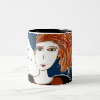 De Café Em Dois Tons Ideal e acredite a caneca do dois-tom 11oz