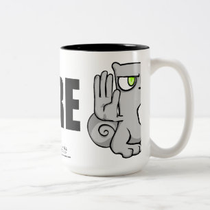 De Café Em Dois Tons Ignore: Caneca espumosa