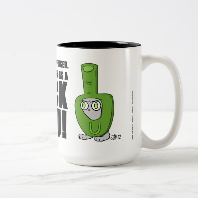 De Café Em Dois Tons Igualmente sabido como… Caneca espumosa do traje (Direita)