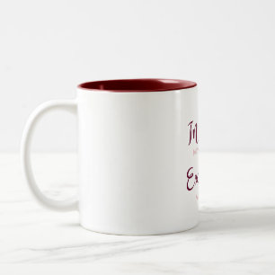 De Café Em Dois Tons Inalar Meus Sonhos — 11 Oz. Caneca