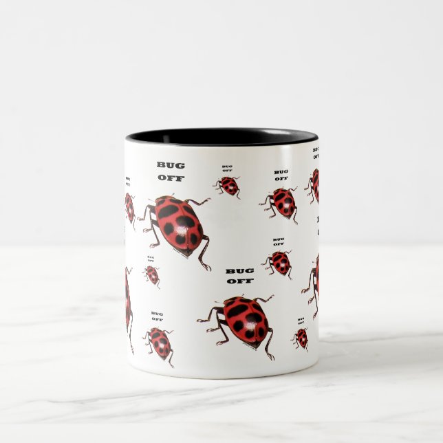 De Café Em Dois Tons INSETO FORA da caneca (Centro)
