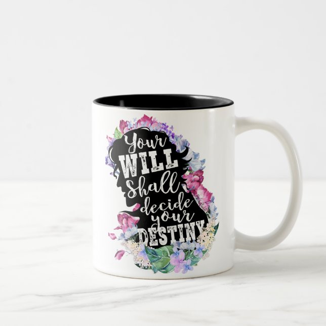De Café Em Dois Tons Jane Eire - caneca do destino (Direita)