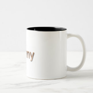 De Café Em Dois Tons Jeremy personalizou a caneca