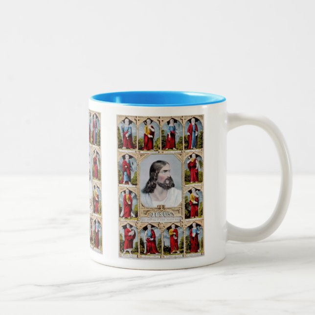 De Café Em Dois Tons Jesus e a caneca dos apóstolos (Direita)