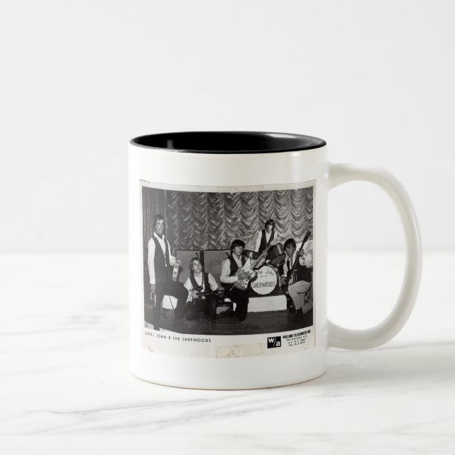 De Café Em Dois Tons John pequeno e a caneca da foto dos sherwoods (Direita)