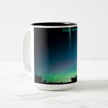 "Lady Aurora" Caneca Mágica das Luzes do Norte
