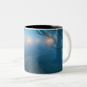De Café Em Dois Tons Lanternas na Caneca
