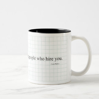 De Café Em Dois Tons Lena Horne cita a caneca