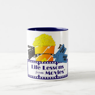 De Café Em Dois Tons Lição da vida da caneca dos filmes