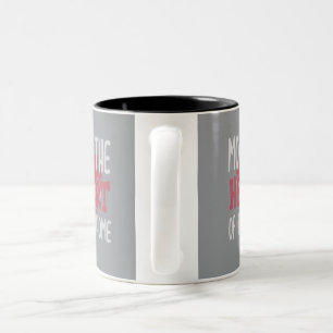 De Café Em Dois Tons Mãe O Coração Do Lar Caneca Tipografia Coração Ver
