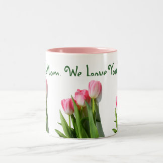 De Café Em Dois Tons Mamã, nós amamo-lo! Caneca