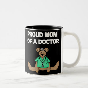 De Café Em Dois Tons Mamã orgulhosa do doutor Caneca