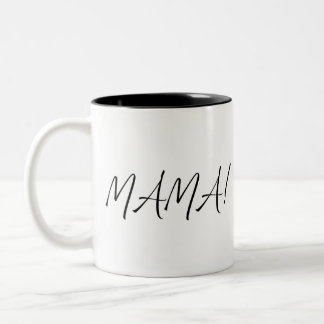 De Café Em Dois Tons MAMÃE! Caneca