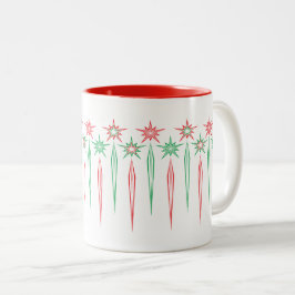 De Café Em Dois Tons Médio Mod Icicles Classic 11oz. Caneca