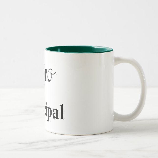 De Café Em Dois Tons Micro caneca principal (Direita)