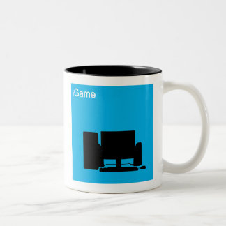 De Café Em Dois Tons Mim caneca do jogo