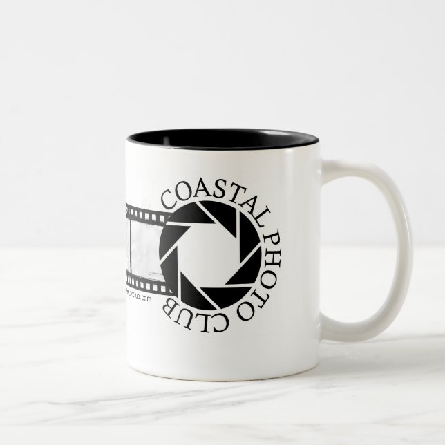 De Café Em Dois Tons Mono caneca do CPC (Direita)