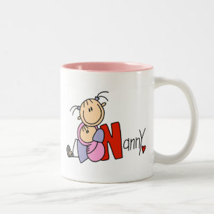 De Café Em Dois Tons N é para a caneca do baby-sitter