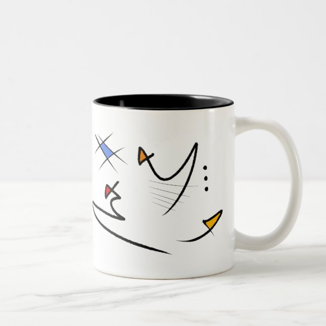 De Café Em Dois Tons Na caneca do vento (Direita)