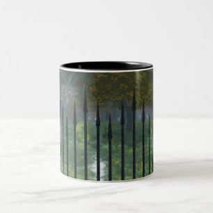 De Café Em Dois Tons Na Velha Caneca Florestal