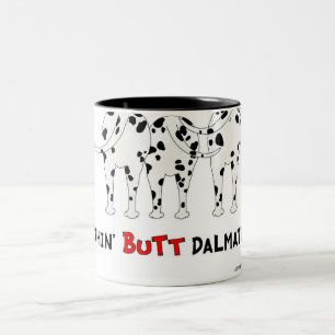 De Café Em Dois Tons Nada termina a caneca dos Dalmatians