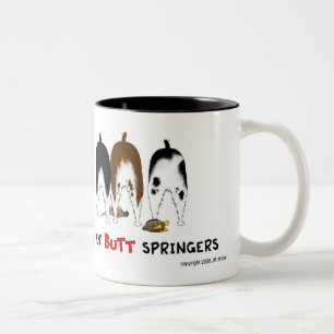 De Café Em Dois Tons Nada termina a caneca dos Springers