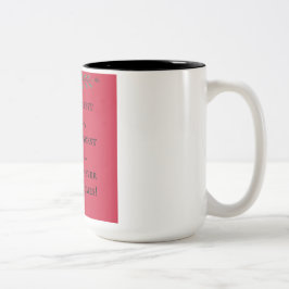 De Café Em Dois Tons Não é caneca "Valentimes"