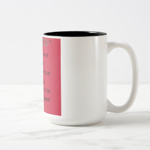 De Café Em Dois Tons Não é caneca "Valentimes"
