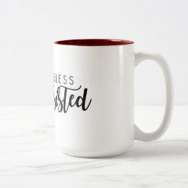 De Café Em Dois Tons Não obstante persistiu caneca