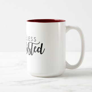 De Café Em Dois Tons Não obstante persistiu caneca