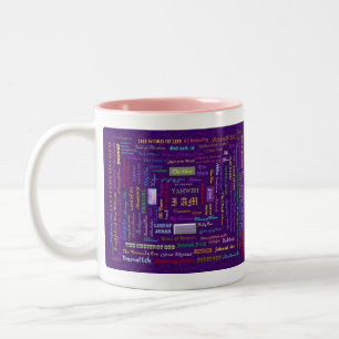 De Café Em Dois Tons nomes da caneca do deus