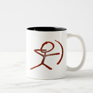 De Café Em Dois Tons O arqueiro do zen - caneca