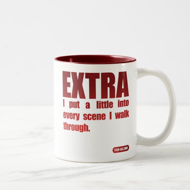 De Café Em Dois Tons ò Caneca da refeição "extra " (Direita)