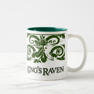 De Café Em Dois Tons O Corvo Caneca do rei