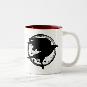 De Café Em Dois Tons O corvo e a caneca da lua