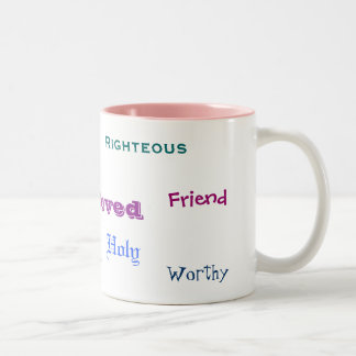 De Café Em Dois Tons O deus chama-me caneca