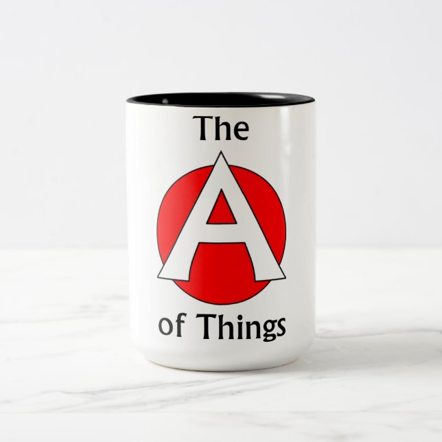 De Café Em Dois Tons O oficial o A da caneca das coisas (Centro)