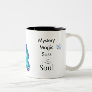 De Café Em Dois Tons Obrigado Caneca da Mamãe - Borboletas Mágicas Mist